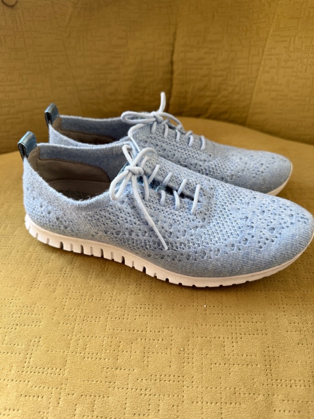 Cole Haan Zero Grand wool stitch lite sneaker in size 7B